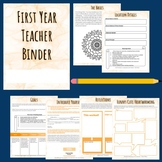 New Teacher Binder - Resources & Organizers for your First Year