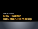 New Teacher Induction & Mentoring Powerpoint