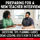 New Teacher Interview Questions, Tips & Planning Guide
