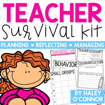 Teacher Survival Kit {Planning, Reflecting, and Managing Your Classroom}