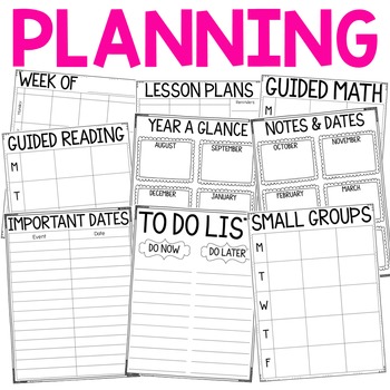 Free Printable Homework Planner for Students