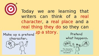 Preview of New TC Writing Unit- From Scenes To Series- 1st Grade