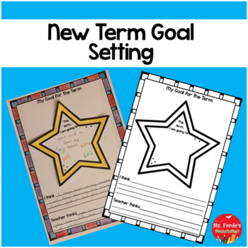 Preview of New Term Goal Setting (Child Led)