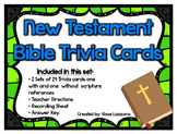 New Testament Bible Trivia Cards
