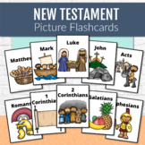 New Testament Books of the Bible Flashcards with Pictures