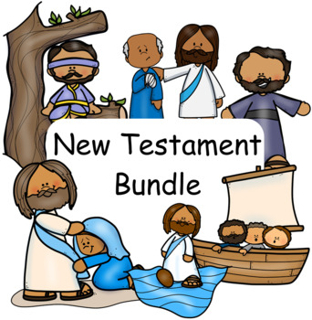 Preview of New Testament Bundle of Emergent Readers