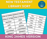 New Testament Library Review Activty and Quiz - Answer Key