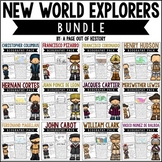 New World Explorers Biography Pack Unit Bundle for Social Studies