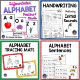 Alphabet Cards, Posters, Letter Tracing & Handwriting Prac