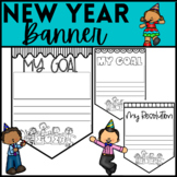 New Year 2023 - 2025 Goal and Resolution Bunting Banners f