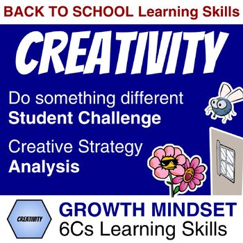 Preview of Creativity and Innovation | Social Emotional Learning SEL | Growth Mindset | 6Cs