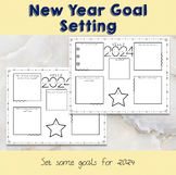 New Year 2024- Goal Setting- SEL Activity