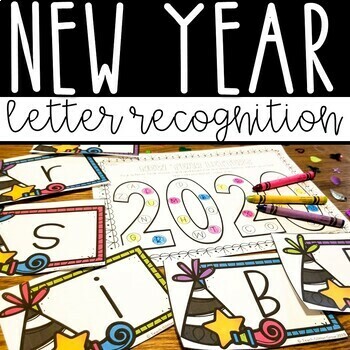 Preview of New Year 2023 Letter Activity and Worksheet