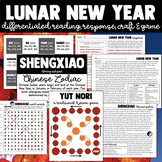 New Year 2024: Lunar New Year Differentiated Reading Compr