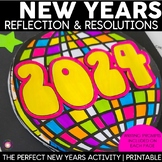 New Year 2023 | New Years Resolution 2023 | Printable Acti