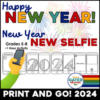 Preview of New Years 2024 | New Years Resolution 2024 | January Activities | Growth Mindset