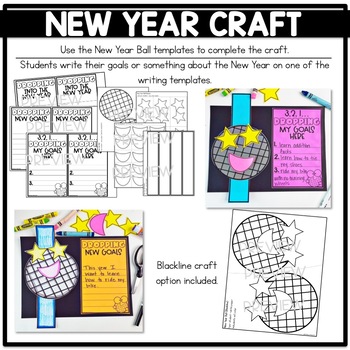 New Year 2023 Writing Craft January Activity first day back from winter ...