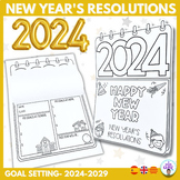 New Year 2024 resolutions-First day back from winter break