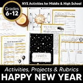 New Year 2024 Activities for Middle & High School Goals & 