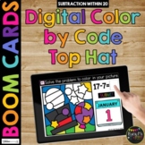 New Year 2025 Digital Color by Code Boom Cards™ Distance L