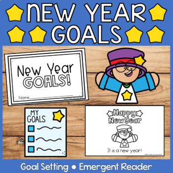 Preview of New Year 2024 Goals | Goal Setting | Resolutions | Emergent Reader