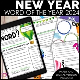 New Year 2024 One Word Goals | New Years Resolution 2024 |