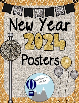 New Year 2024 Poster Activity by Going Places With Mrs Carr | TPT