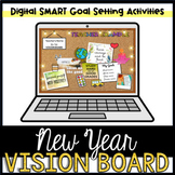 New Year 2024 Vision Board SMART Goal Setting Digital Activity