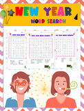 New Years 2024 Word Search|Winter Activities|Back to Schoo