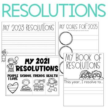 New Year and New Year&#039;s Eve Activities Digital and Printable Activities