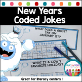 New Year Activities Coded Jokes