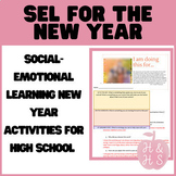 New Year Activities for High School SEL | Digital Goal Set