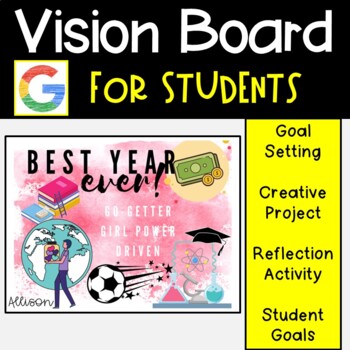 New Year S 22 Activity For Students Vision Board For Students