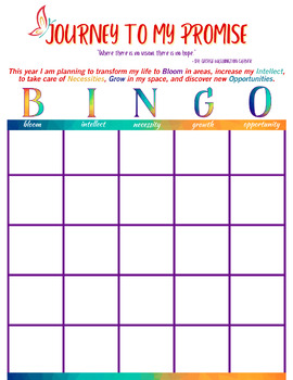 Preview of New Year- BINGO Board