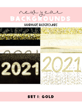 Preview of New Year Background Set 1: Gold