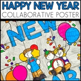 New Year Bulletin Board Collaborative Poster 2023 New Year