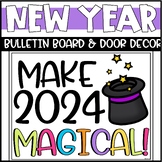 New Years 2024 Bulletin Board or Door Decoration