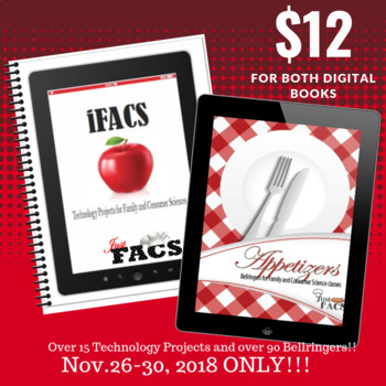 Preview of New Year Bundle 2019: Appetizers and iFACS for the FCS Classroom