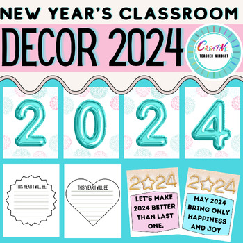 New Year Classroom Decor 2024 New Year Bulletin Board January Activities   Original 10559652 1 