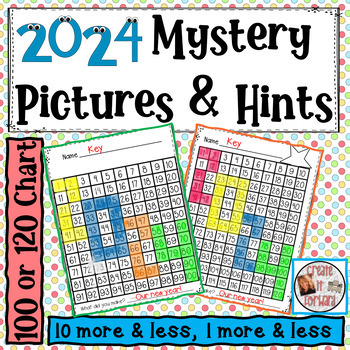 Preview of 2024 New Year Color-by-Number 100 & 120 Chart Mystery Picture