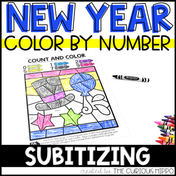 Preview of New Year Color by Number
