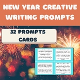 New Year Creative Writing Prompt Cards