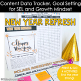 New Year Data Tracker for Academic Goal Setting, SEL and G