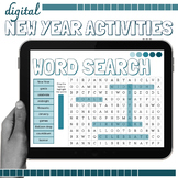 New Year Digital Fun Pack {Google Slides} Morning Work/Ind