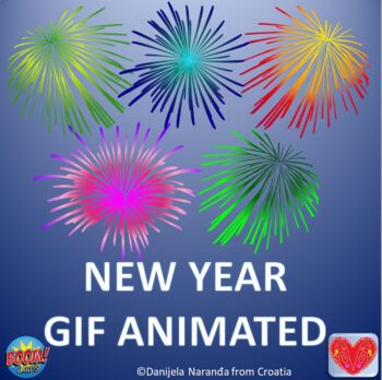 animated new year background