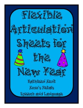 Preview of New Year Flexible Articulation Sheets
