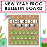 New Year Frog Craftivity for Bulletin Board - Back to School