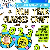 New Year Glasses Craft | Bulletin Board Buddies