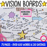 New Year Goal Setting Activity - Vision Board - Self-Confi