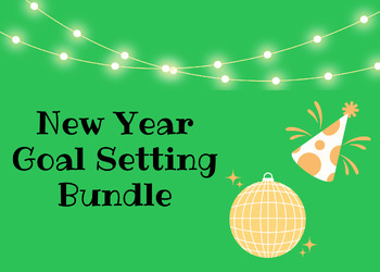 Preview of New Year Goal Setting Bundle